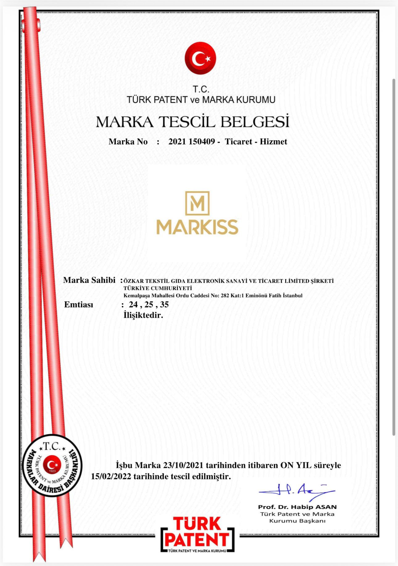 MARKISS